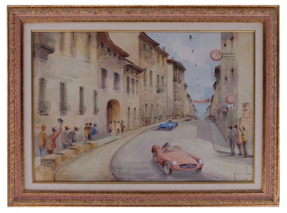 giovanni izzo: La mille miglia in citt� a Brescia